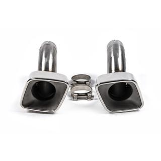 Ornamente toba V1 (2 buc, inox) Range Rover Sport 2005-2013 foto 2