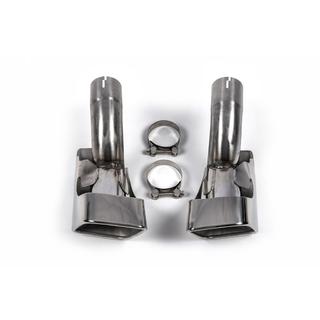 Ornamente toba V1 (2 buc, inox) Range Rover Sport 2005-2013 foto 3