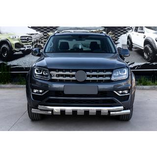 Protectie Fata F3-08.7 (Inox) Volkswagen Amarok 2010-2022 foto 1