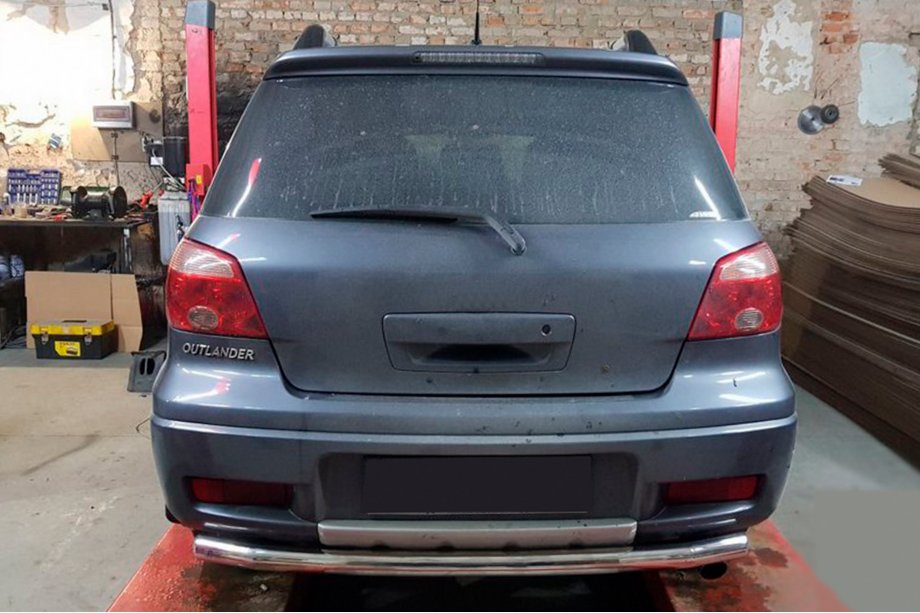 Mitsubishi Outlander 2001-2006 Bara Spate AK002/2 (Inox) Image