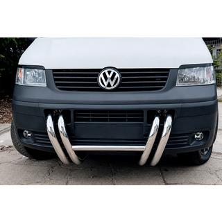 Bullbar ST006-03 Grila (Inox) Volkswagen T5 Transporter 2003-2010 foto 3