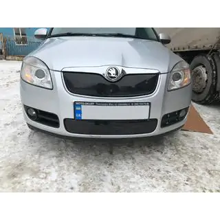 Husa de iarna pentru grila (2007-2010, superioara) Skoda Fabia 2007-2014 foto 4