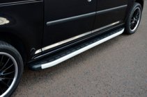 Citroen Nemo 2007-2017 Praguri Laterale Fullmond (2 buc, Aluminiu) foto 2