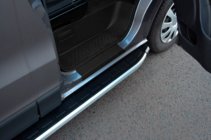 Citroen Nemo 2007-2017 Praguri Laterale Fullmond (2 buc, Aluminiu) foto 1