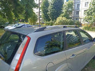 Ford Focus II 2008-2011 Bare longitudinale aluminiu (Caravan, crom) foto 5
