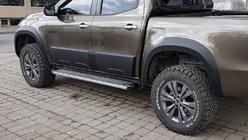 Mercedes X class 2017-2020 Extensii aripi roti (ABS) foto 7