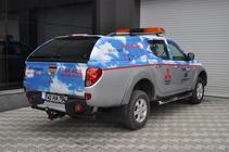 Mitsubishi L200 2006-2015 Hardtop Canopy Commercial foto 2