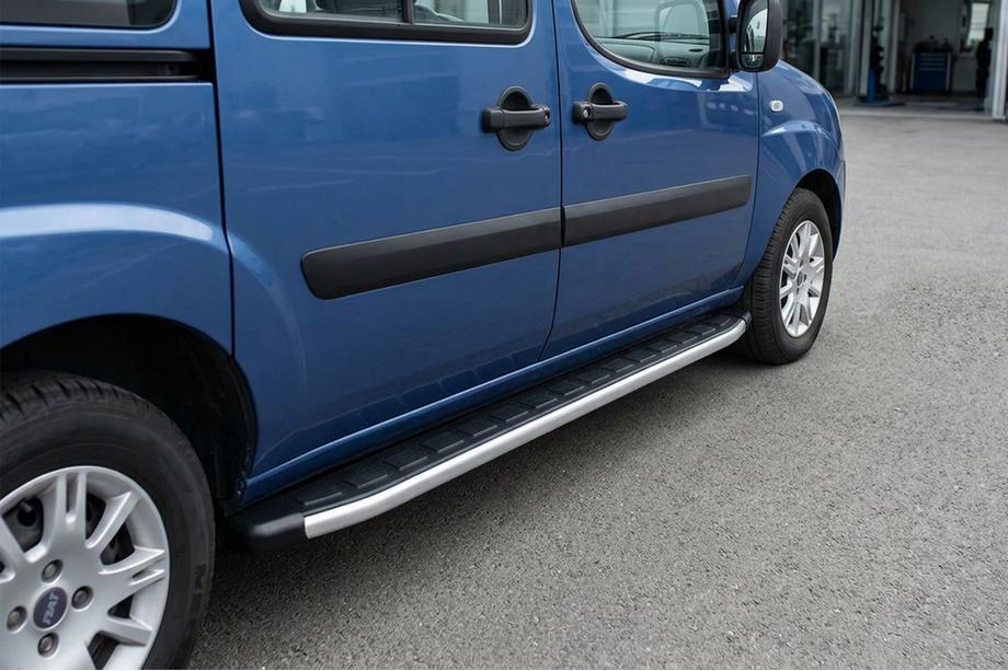 Fiat Doblo I 2001-2005 Praguri Laterale Fullmond (2 buc, aluminiu) Image