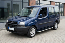 Fiat Doblo I 2005-2010 Praguri Laterale Fullmond (2 buc, aluminiu) foto 1