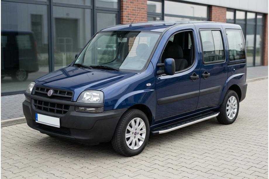 Fiat Doblo I 2005-2010 Praguri Laterale Fullmond (2 buc, aluminiu) Image
