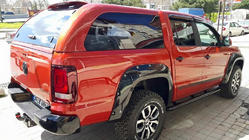 Volkswagen Amarok 2010-2022 Extensii aripi roti (fibra de sticla, pentru vopsit) foto 4