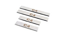 Citroen C-4 2010-2018 Praguri Carmos (4 buc, inox) foto 1