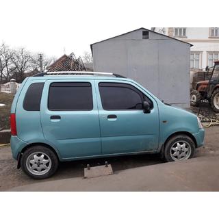 Bare Longitudinale Crom Opel Agila 2000-2007 foto 3