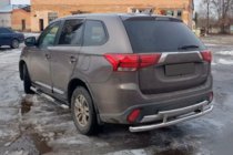 Mitsubishi Outlander 2012-2021 Bara Spate AK004-2 (Inox) foto 3