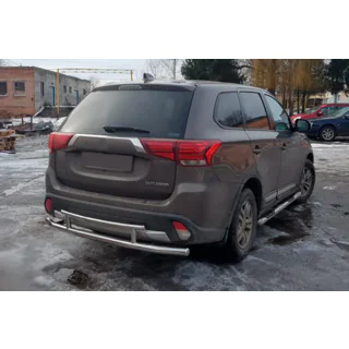 Bara Spate AK004-2 (Inox) Mitsubishi Outlander 2012-2021 foto 1