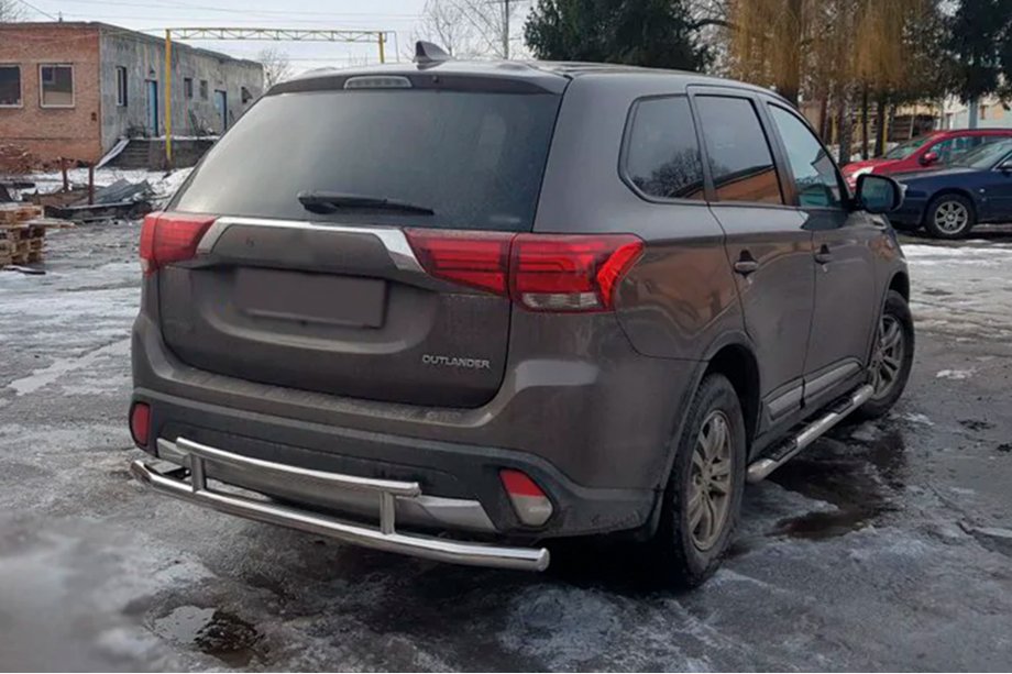 Mitsubishi Outlander 2012-2021 Bara Spate AK004-2 (Inox) Image