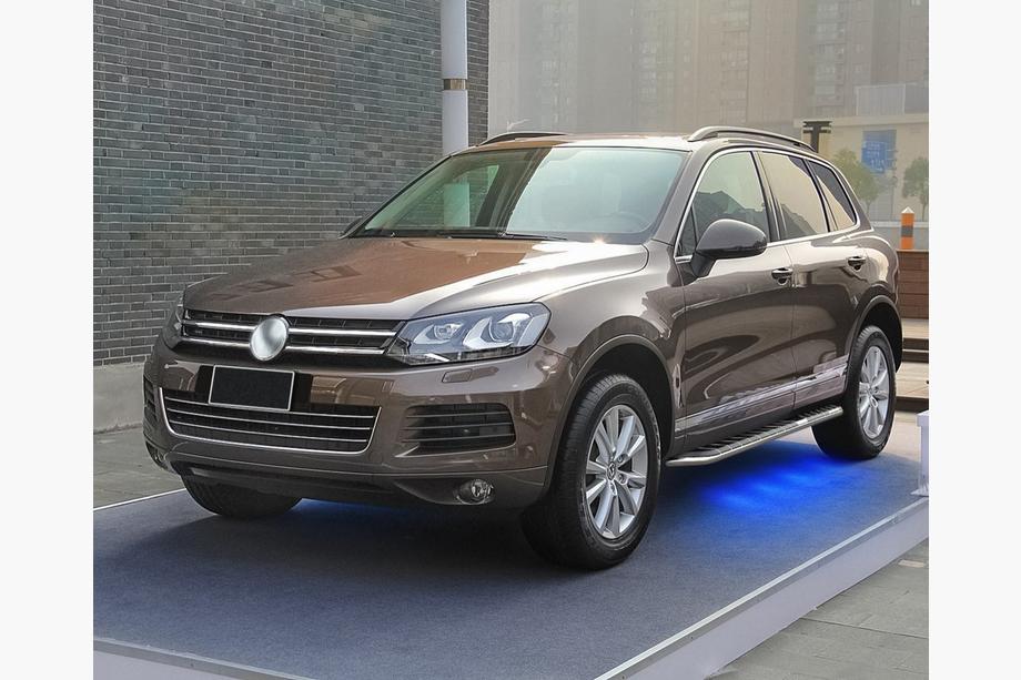 Volkswagen Touareg 2010-2018 Praguri laterale stil original V3 (2 buc, aluminiu) Foto 10