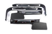 Toyota Land Cruiser 200 2007-2021 Praguri din plastic cu iluminare (negru) foto 4