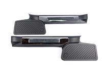 Toyota Land Cruiser 200 2007-2021 Praguri din plastic cu iluminare (negru) foto 5