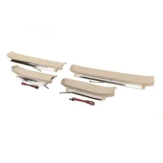 Praguri iluminate (bej) Toyota Land Cruiser Prado 150 2009-2023 foto 2