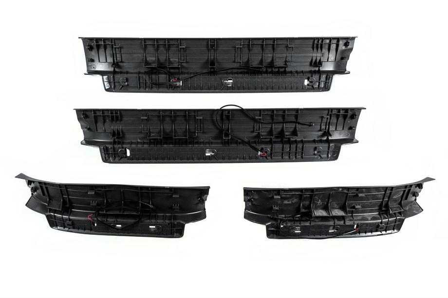 Toyota Land Cruiser Prado 150 2009-2023 Praguri iluminate (negru) Foto 5