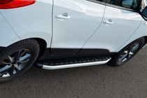 Hyundai IX-35 2010-2015 Praguri laterale Fullmond (2 buc, aluminiu) foto 2