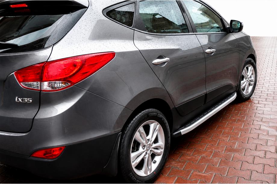 Hyundai IX-35 2010-2015 Praguri laterale Fullmond (2 buc, aluminiu) Image