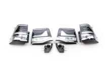 Toyota Land Cruiser 200 2007-2021 Stopuri Spate 2016+ (Executive Black) foto 9