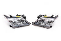 Lexus LX570/450d 2008-2022 Faruri Fata 2012-2016 (Standard, 2 buc) cu modul LED foto 2