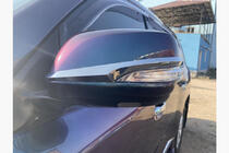 Toyota Land Cruiser 200 2007-2021 Capace Oglinzi 2012-2021 (2 buc, Crom) foto 13