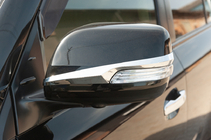 Toyota Land Cruiser 200 2007-2021 Capace Oglinzi 2012-2021 (2 buc, Crom) foto 1