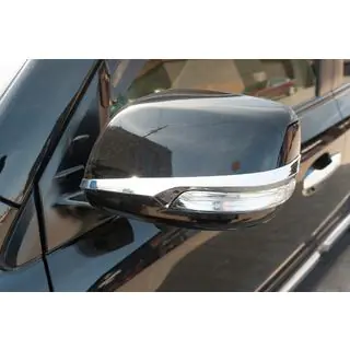 Capace Oglinzi 2012-2021 (2 buc, Crom) Toyota Land Cruiser 200 2007-2021 foto 2