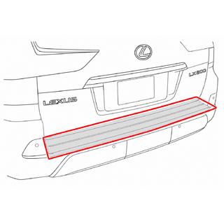 Insert bara spate cu crom (2016+) Lexus LX570/450d 2008-2022 foto 4