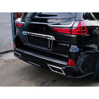 Insert bara spate cu crom (2016+) Lexus LX570/450d 2008-2022 foto 3