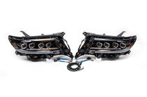 Toyota Land Cruiser Prado 150 2009-2023 Faruri fata Lexus-Design 4-LED V1 (2017+, 2 buc) foto 5