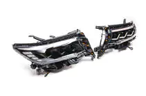 Toyota Land Cruiser Prado 150 2009-2023 Faruri Fata Lexus-Design-3-LED V1 (2017+, Set 2 buc) foto 4