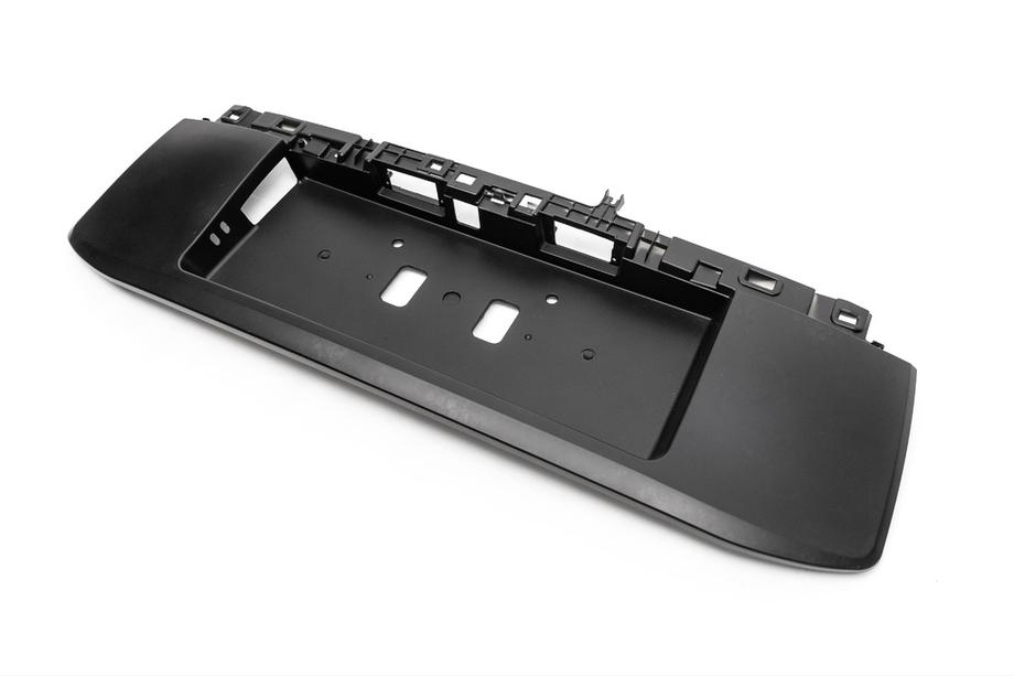 Toyota Land Cruiser Prado 150 2009-2023 Ornament cromat deasupra numarului (Design 2018) Ornament cromat + capac plastic Foto 3