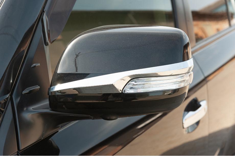 Toyota Land Cruiser Prado 150 2009-2023 Capace oglinzii (2 buc, crom) Image