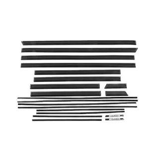 Molduri usi negre preasamblate (design 2019)