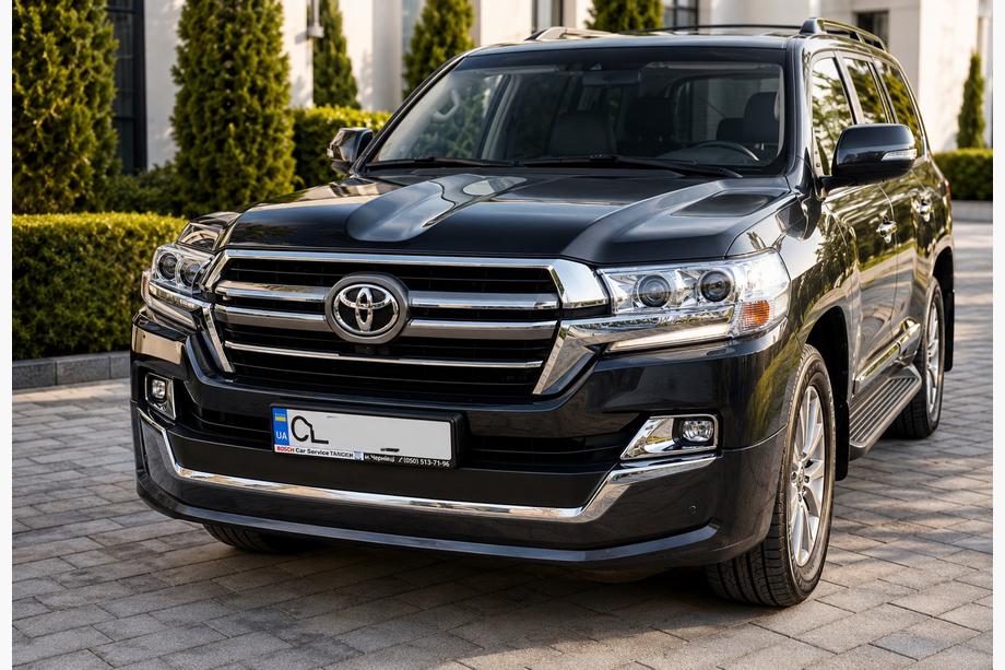 Toyota Land Cruiser 200 2007-2021 Set body kit 2016-2021 (Executive 2019) Negru Foto 2