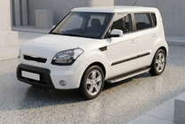 Kia Soul I 2008-2013 Praguri Laterale Fullmond (2 buc, aluminiu) foto 1