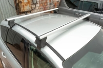 Toyota Camry 2006-2011 Portbagaj auto pe plafon (Crom, Pereche) foto 2