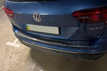 Volkswagen Tiguan 2016-2023 Protectie bara spate inox (Carmos) foto 8