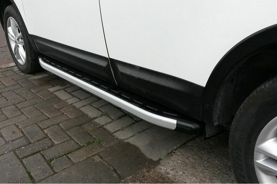 Nissan Qashqai 2007-2010 Praguri laterale Fullmond (2 buc, aluminiu) Image