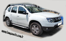 Renault Duster 2008–2017 Praguri laterale Allmond Grey (2 buc, aluminiu) foto 5