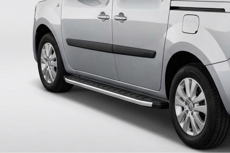 Renault Kangoo 2008–2020 Praguri laterale Fullmond (2 buc, aluminiu) Image