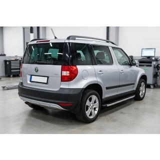 Praguri laterale Fullmond (2 buc, aluminiu) Skoda Yeti 2009-2017 foto 1
