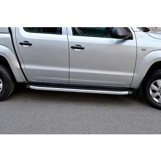 Praguri laterale Fullmond Grey (2 buc, aluminiu) foto 1