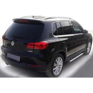 Praguri Laterale Allmond Grey (2 buc, Aluminiu) Volkswagen Tiguan 2007-2016 foto 1