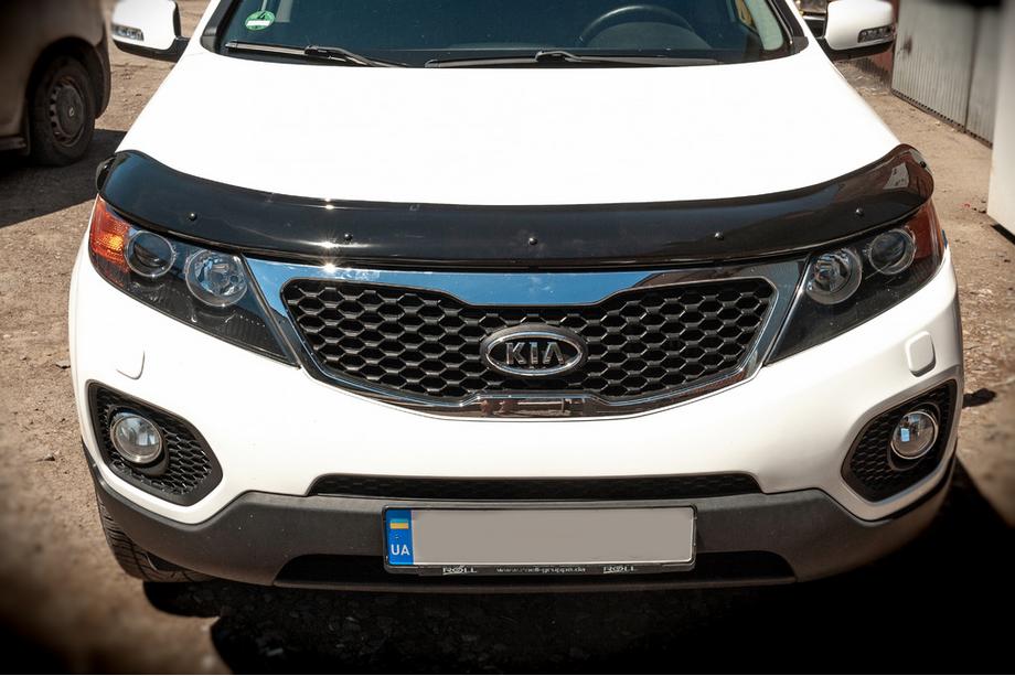 Kia Sorento II XM 2009-2014 Deflector capota 2009-2012 (EuroCap) Image